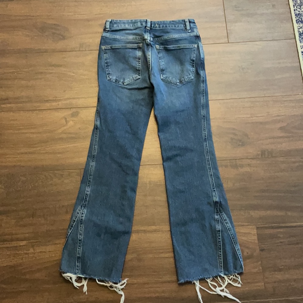 Free People Rita Cropped Flare Jeans - Picture 10 of 11
